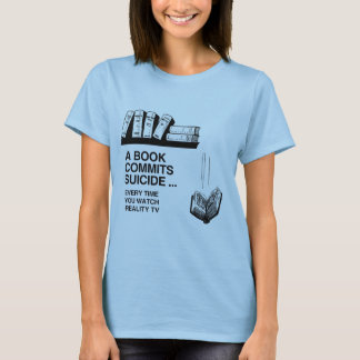 T-SHIRT LES LIVRES COMMETTENT LE SUICIDE