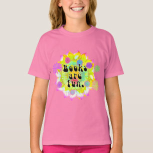 T-shirt Les livres sont des chemises d'amusement