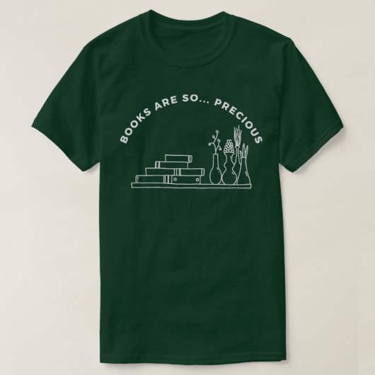 T-shirt Les Livres Sont Si Précieux 1 (Design devant)