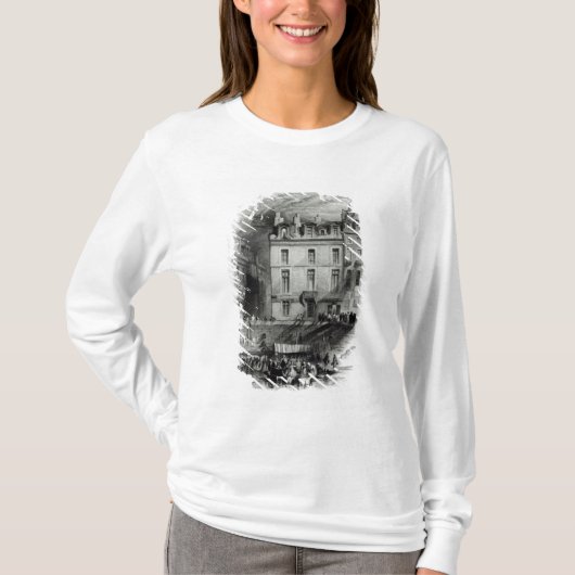 T-shirt Les logements du napoléon sur le Quai Conti, (Devant)