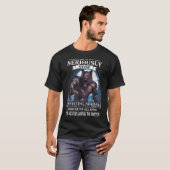 T-shirt Les Loups Devraient Cesser De S'Attendre À Ce Qu'I (Devant entier)