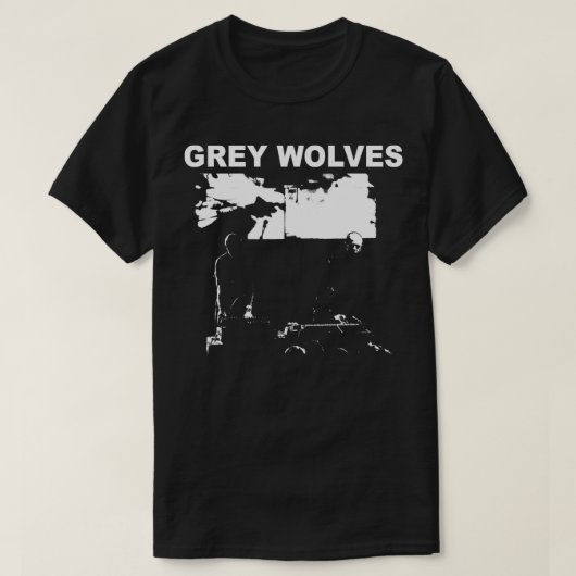 T-SHIRT LES LOUPS GRIS (Design devant)