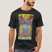 T-shirt Les Lovers Tarot Card Tarots Lecture (Devant)