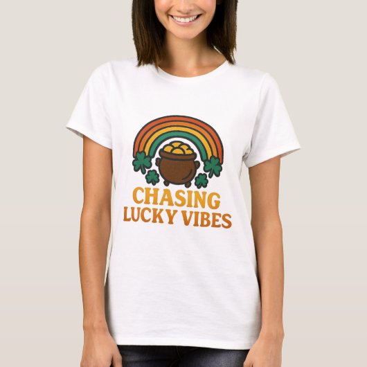 T-shirt Les Lucky Vibes de St. Patrick (Devant)