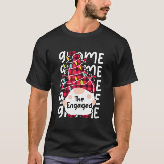 T-shirt Les lumières de Noël de la famille Gnome