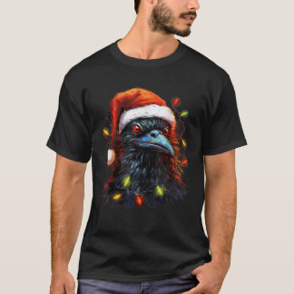 T-shirt Les lumières de Noël des Corbeaux de Noël