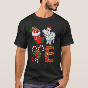 T-shirt Les lumières de Noël d'Hippo Le Père Noël