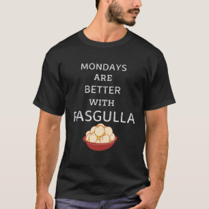 T-shirt Les Lundi vintages Sont Meilleurs Avec Rasgulla Re