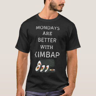 T-shirt Les lundis vintages sont meilleurs avec Kimbap Ret