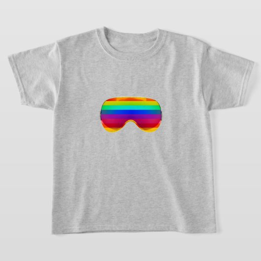 T-shirt Les lunettes Aviator Pride (Poser)