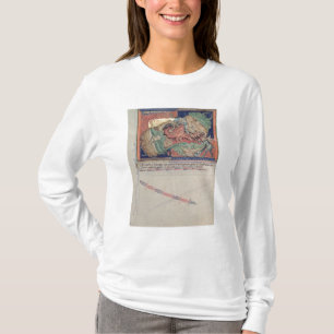 T-shirt Les mâchoires de l'enfer avalant le dragon rouge