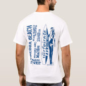 T-shirt Les magasins de surf (Dos)