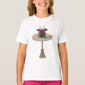T-shirt Les Magiciens Rabbit Dans Un Casquette (Devant)