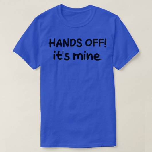 T-shirt les mains de sa mine (Design devant)