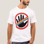 T-shirt Les Mains Éteintes. (Devant)
