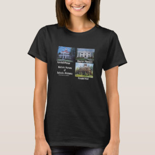 T-shirt Les maisons historiques Eufaula Alabama