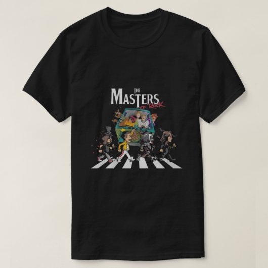 T-shirt Les Maîtres De Rock (Design devant)