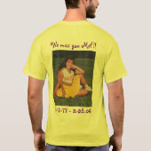 T-shirt Les majorettes de Melanie (Dos)