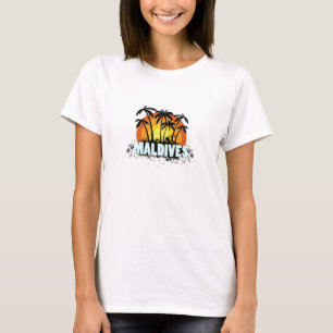 T-shirt Les Maldives