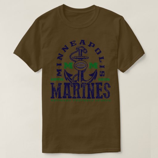 T-shirt Les Marines de Minneapolis (Design devant)