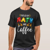 T-shirt Les Mathématiques Nerds Math Et Café Math Pun Ense (Devant)
