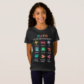 T-Shirt Les maths vous gardent en équilibre (Devant entier)