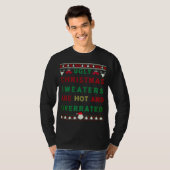 T-shirt Les mauvais pulls de Noël sont chauds et surévalué (Devant entier)