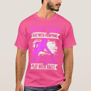 T-shirt Les Mauvaises Filles Jouent Avec Ball Snooker Pool