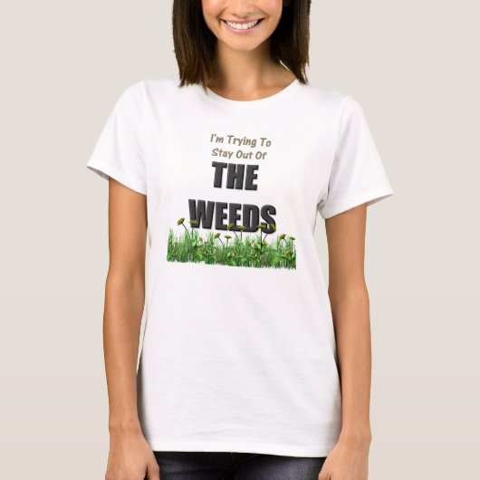 T-shirt Les mauvaises herbes (Devant)