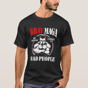 T-shirt Les mauvaises personnes du Krav Maga