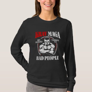 T-shirt Les mauvaises personnes du Krav Maga