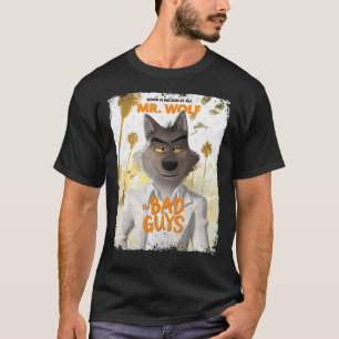 T-shirt Les Méchants Film d'Animation