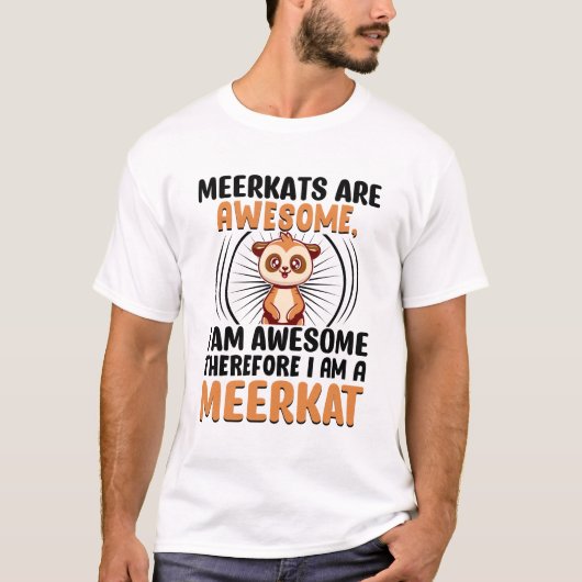 T-shirt Les Meerkats Sont Super (Devant)