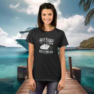 T-shirt Les meilleures choses de la vie Mess Up your Hair