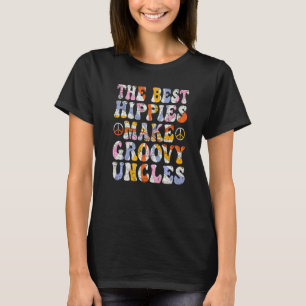 T-shirt Les Meilleures Hippies Font Des Uncles Super Oncle