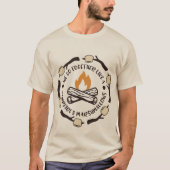 T-shirt Les meilleurs amoureux du camping amis ou couples (Devant)