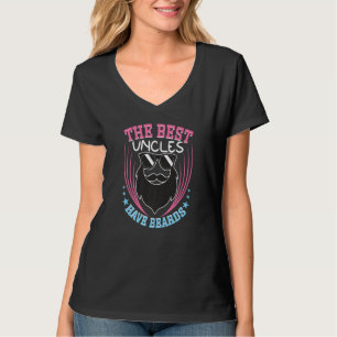 T-shirt Les meilleurs oncles ont des barbes Hommes barbus