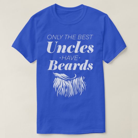 T-shirt Les meilleurs oncles ont des ours conception Uncle (Design devant)