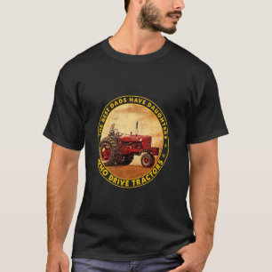 T-shirt Les meilleurs papas ont filles Drive Tractor Class
