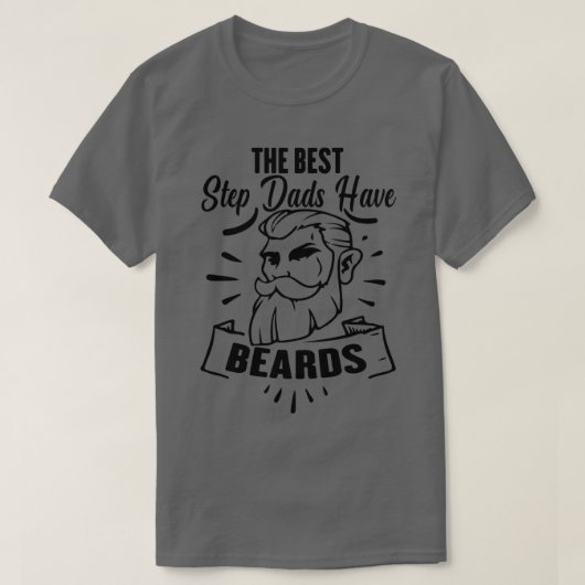 T-shirt Les meilleurs pas Les papas ont des oreilles (Design devant)