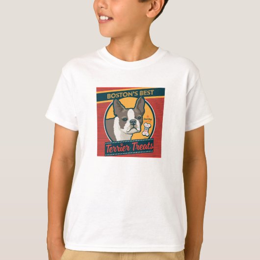 T-shirt Les meilleurs soins Terrier de Boston (Devant)