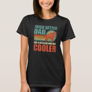 T-shirt Les Mens Irlandais Setter Papa Comme Un Papa Régul
