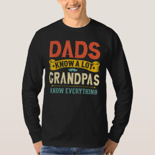 T-shirt Les Mens Les Pères Connaissent Beaucoup De Gens Qu