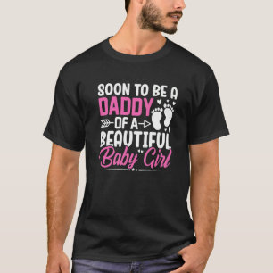 T-shirt Les Mens Seront Bientôt Un Papa D'Une Belle Bébée