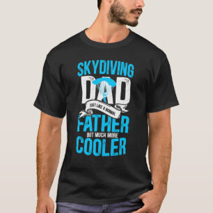 T-shirt Les Mens Skydiving Papa Comme Un Père Normal Mais