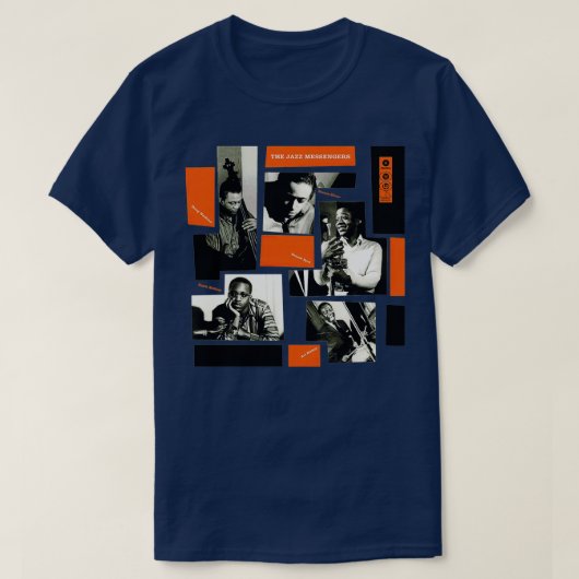 T-shirt Les messagersJazz (Design devant)