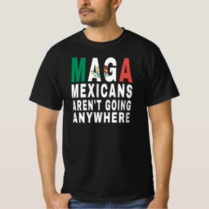 T-shirt Les Mexicains MAGA ne vont nulle part Mexique Fier