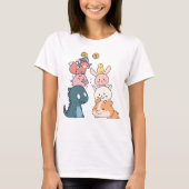 T-shirt Les mignons animaux (Devant)