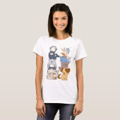 T-shirt Les mignons animaux (Devant entier)