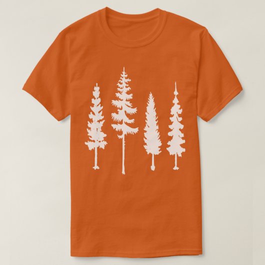 T-shirt Les mignons arbres 2 (Design devant)